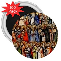 All Saints Christian Holy Faith 3  Magnets (100 Pack) by Celenk