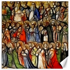 All Saints Christian Holy Faith Canvas 16  X 16   by Celenk