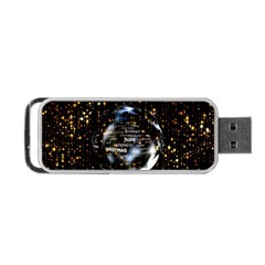 Christmas Star Ball Portable USB Flash (One Side)