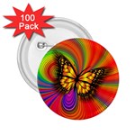 Arrangement Butterfly Aesthetics 2.25  Buttons (100 pack)  Front