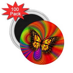 Arrangement Butterfly Aesthetics 2 25  Magnets (100 Pack)  by Celenk