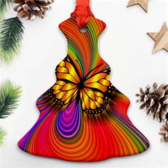 Arrangement Butterfly Aesthetics Ornament (christmas Tree)  by Celenk