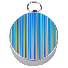 Colorful Color Arrangement Silver Compasses by Celenk