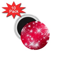 Christmas Star Advent Background 1 75  Magnets (10 Pack)  by Celenk