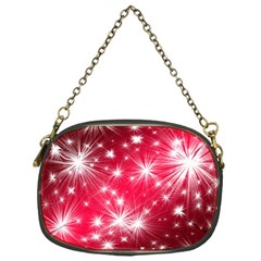 Christmas Star Advent Background Chain Purses (one Side)  by Celenk