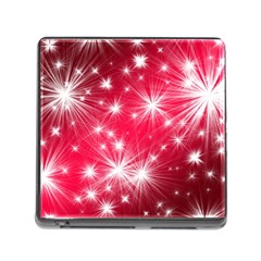 Christmas Star Advent Background Memory Card Reader (square) by Celenk