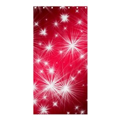 Christmas Star Advent Background Shower Curtain 36  X 72  (stall)  by Celenk