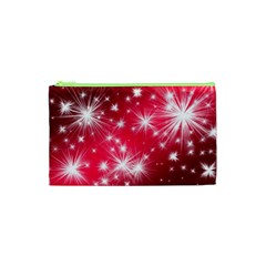 Christmas Star Advent Background Cosmetic Bag (xs) by Celenk