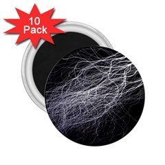 Flash Black Thunderstorm 2 25  Magnets (10 Pack)  by Celenk