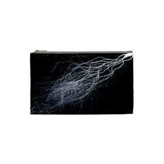 Flash Black Thunderstorm Cosmetic Bag (small)  by Celenk