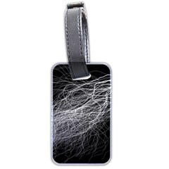 Flash Black Thunderstorm Luggage Tags (two Sides) by Celenk