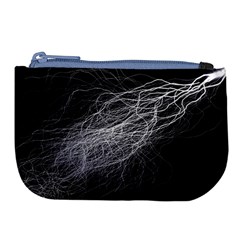 Flash Black Thunderstorm Large Coin Purse