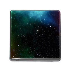 Galaxy Space Universe Astronautics Memory Card Reader (square) by Celenk