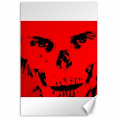 Halloween Face Horror Body Bone Canvas 20  X 30   by Celenk