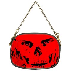 Halloween Face Horror Body Bone Chain Purses (two Sides)  by Celenk