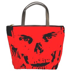 Halloween Face Horror Body Bone Bucket Bags by Celenk