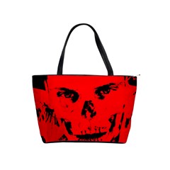 Halloween Face Horror Body Bone Shoulder Handbags by Celenk