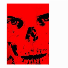 Halloween Face Horror Body Bone Small Garden Flag (two Sides) by Celenk