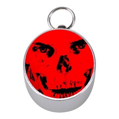 Halloween Face Horror Body Bone Mini Silver Compasses by Celenk