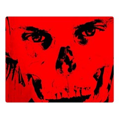 Halloween Face Horror Body Bone Double Sided Flano Blanket (large)  by Celenk