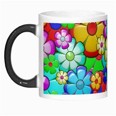 Flowers Ornament Decoration Morph Mugs