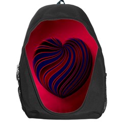 Heart Love Luck Abstract Backpack Bag by Celenk