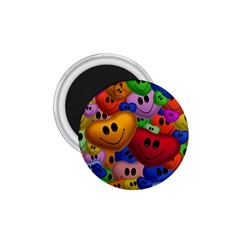 Heart Love Smile Smilie 1 75  Magnets