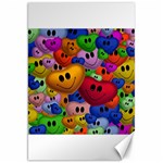 Heart Love Smile Smilie Canvas 20  x 30   19.62 x28.9  Canvas - 1