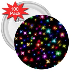 Fireworks Rocket New Year S Day 3  Buttons (100 Pack)  by Celenk