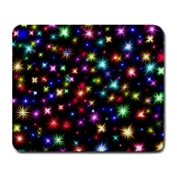 Fireworks Rocket New Year S Day Large Mousepads