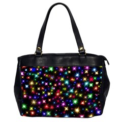 Fireworks Rocket New Year S Day Office Handbags (2 Sides)  by Celenk