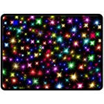 Fireworks Rocket New Year S Day Fleece Blanket (Large)  80 x60  Blanket Front