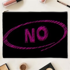 No Cancellation Rejection Cosmetic Bag (xxxl)  by Celenk