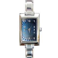 Data Computer Internet Online Rectangle Italian Charm Watch by Celenk