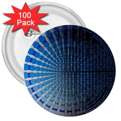 Data Computer Internet Online 3  Buttons (100 Pack)  by Celenk