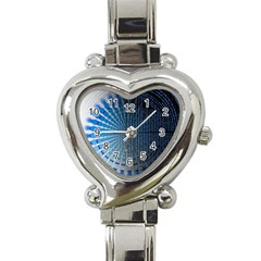 Data Computer Internet Online Heart Italian Charm Watch by Celenk