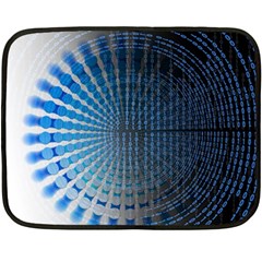 Data Computer Internet Online Fleece Blanket (mini) by Celenk