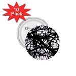 Neurons Brain Cells Brain Structure 1.75  Buttons (10 pack) Front