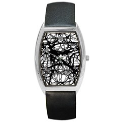 Neurons Brain Cells Brain Structure Barrel Style Metal Watch by Celenk