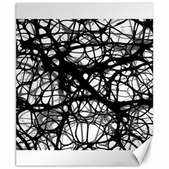 Neurons Brain Cells Brain Structure Canvas 8  X 10  by Celenk