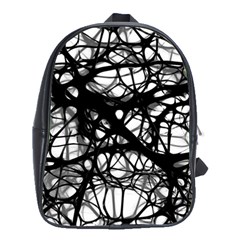 Neurons Brain Cells Brain Structure School Bag (large) by Celenk