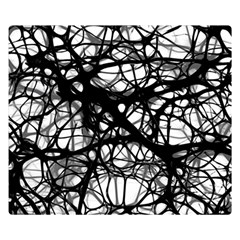 Neurons Brain Cells Brain Structure Double Sided Flano Blanket (small)  by Celenk