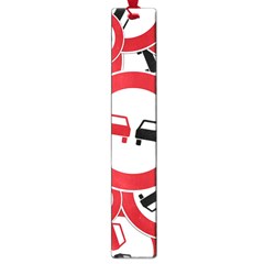 Overtaking Traffic Sign Large Book Marks by Celenk