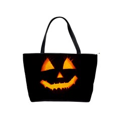 Pumpkin Helloween Face Autumn Shoulder Handbags by Celenk