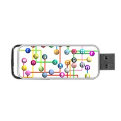 Icon Media Social Network Portable Usb Flash (two Sides) by Celenk