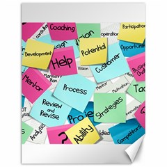 Stickies Post It List Business Canvas 12  X 16   by Celenk