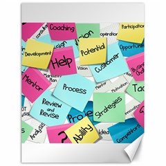 Stickies Post It List Business Canvas 18  X 24   by Celenk