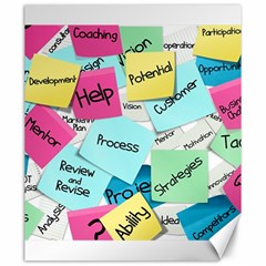 Stickies Post It List Business Canvas 20  X 24   by Celenk