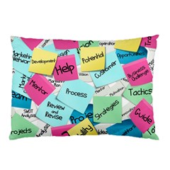 Stickies Post It List Business Pillow Case by Celenk