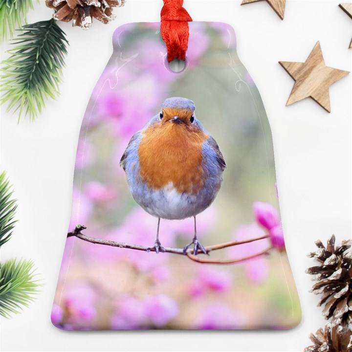 Spring Bird Bird Spring Robin Ornament (Bell)